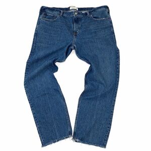 Abercrombie & Fitch Women’s ’90s Straight Jeans 34x28 Mid Rise Y2K 90’s Vibe